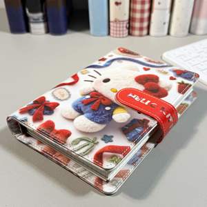 Nuevo Cuaderno A6 de Hojas Sueltas con Diseño de Gato, Cuaderno Bonito de Alta Calidad <span class=keywords><strong>para</strong></span> Niñas, Cuaderno de Estudiante - Product Image 2