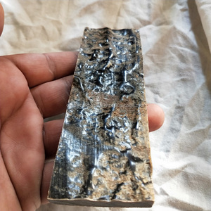 ด้ามมีดทำจากเปลือกเขาควายดำธรรมชาติ - Product Image 3