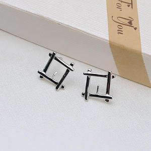 อุปกรณ์ตกแต่งขนตาเงินแท้ S925 พร้อมไข่มุก 10.3 มม. ฐานเปล่าสำหรับทำต่างหู DIY  อะไหล่เครื่องประดับเงิน รุ่น 5405 - Product Image 2