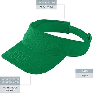 Trous respirants pour le <span class=keywords><strong>soleil</strong></span> de sport pour les chapeaux de drainage de la sueur Casquette pliante en maille de tennis de golf réglable pour visière de sport unisexe - Product Image 5