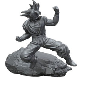 Tùy chỉnh <span class=keywords><strong>3D</strong></span> in Wukong Anime nhân vật ngói độc đáo Knick-knacks trong nhựa và kim loại CNC Máy đánh bóng kết thúc - Product Image 1