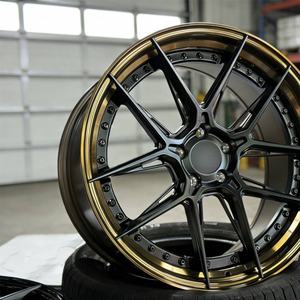 Juego de 2 Ruedas Forjadas de Aleación de Aluminio Personalizadas de 17 18 19 20 21 22 Pulgadas 5x100 5x108 5x112 5x114.3 5x115 5x120 5x127 Zonda Utopia <span class=keywords><strong>Jesko</strong></span> - Product Image 1