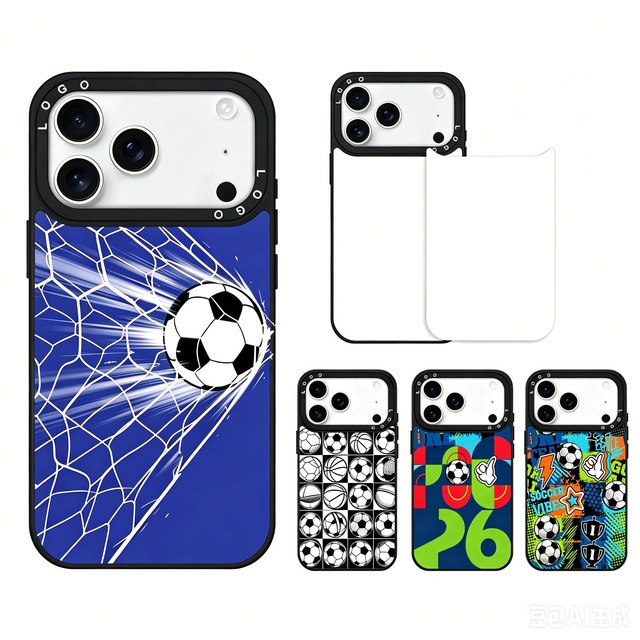 Factory Wholesale Custom 2d Sublimation Blank Phone Case Customized Logo for Iphone 17 18 Pro Shockproof Protective Back Cover