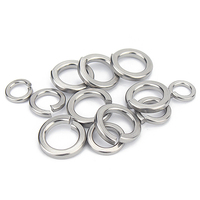 Stainless Steel Spring Washers, Heavy-Duty Split Lock Washers for Machinery Fastening