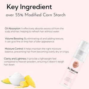 Custom Logo Oil Control <strong>Dry</strong> <strong>Shampoo</strong> Powder Spray Shampooing Sec Hair Spray Natural Fluffy <strong>Dry</strong> <strong>Shampoo</strong> for All Hair Types 20g - Product Image 4
