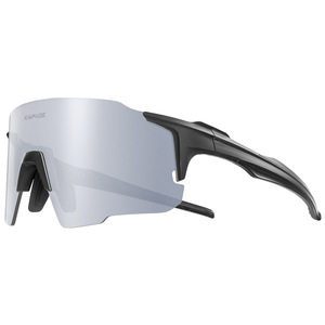 Kapvoe Polarized Cycling <b>Sunglasses</b> Semi-<b>Rimless</b> Windproof Sport Eyewear for Men Women - Product Image 1