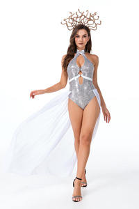 Costume <span class=keywords><strong>de</strong></span> cosplay sexy <span class=keywords><strong>Cléopâtre</strong></span> <span class=keywords><strong>de</strong></span> l'Égypte ancienne pour TV et cinéma, déguisement d'Halloween, princesse romaine antique, robe médiévale en polyester - Product Image 5