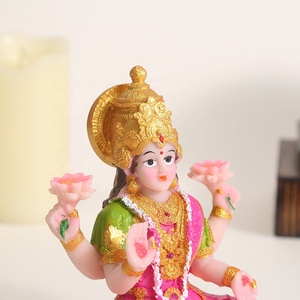 Nouvelle Statue Créative de Bouddha Indien, Table de Sable, Dieu Hindou, Déesse de la <span class=keywords><strong>Montagne</strong></span> enneigée, Artisanat en Résine Fait Main, Écologique, Diwali - Product Image 6