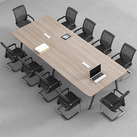 Bureaux pour plusieurs personnes Tables de formation à la négociation de conférence Petites tailles moyennes Meubles de bureau Chaises Combinaisons de bureau