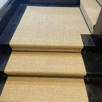 En Kaliteli Zemin Otel Dairesi Halısı Kaymaz Döngülü Havlı Halı Sisal Merdiven Halısı Kilim