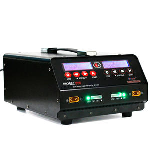 Nuevo HTRC 1200W batería de doble puerto <span class=keywords><strong>Drone</strong></span> cargador de equilibrio de alta potencia H825AC <span class=keywords><strong>DUO</strong></span> 25A 1-8s Lipo/Lihv para Rc pulverización agrícola UAV - Product Image 1
