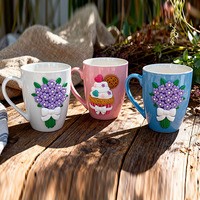 Mug à café créatif en céramique 3D avec motif de fille en argile polymère, réutilisable et anti-fuite, pour la rentrée scolaire