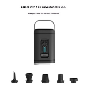 Mini Bomba de Aire Portátil Recargable para Exteriores con Bomba de Aire Electrónica, Compresor de Aire para Automóviles, Bomba de Inflado de Neumáticos e Iluminación - Product Image 5