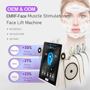 Machine de lifting facial multifonctionnelle avec 6 poignées et écran tactile de 15 pouces, <span class=keywords><strong>EMS</strong></span> RF, pour le remodelage du visage et l'élimination des rides - Product Image 6