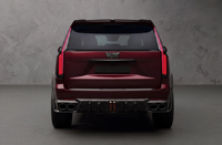 Kit carrosserie MSY Style en fibre de carbone sèche pour Cadillac Escalade-V (2026) : pare-chocs, diffuseur arrière, jupes latérales et capuchons de rétroviseurs