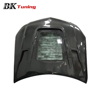 Capot avant en fibre de carbone transparente modifié IMP BK Tuning pour Mercedes Benz Classe C C63 W204 LCI