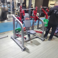 Machine à tirage latéral à plaques, équipement de musculation pour salle de sport commerciale, machine à tirage latéral pour les bras