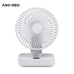 Shake Head <b>Fan</b> Rechargeable Desktop Student Home Office <b>Silent</b> Circulating Electric <b>Fan</b> Shaking Head Usb Small <b>Fan</b> - Product Image 2