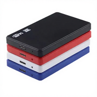 Caja Externa para Disco Duro SSD de 2.5 Pulgadas, SATA USB3.0, Plástico ABS Negro, Función Protectora, Stock OEM para Servidores
