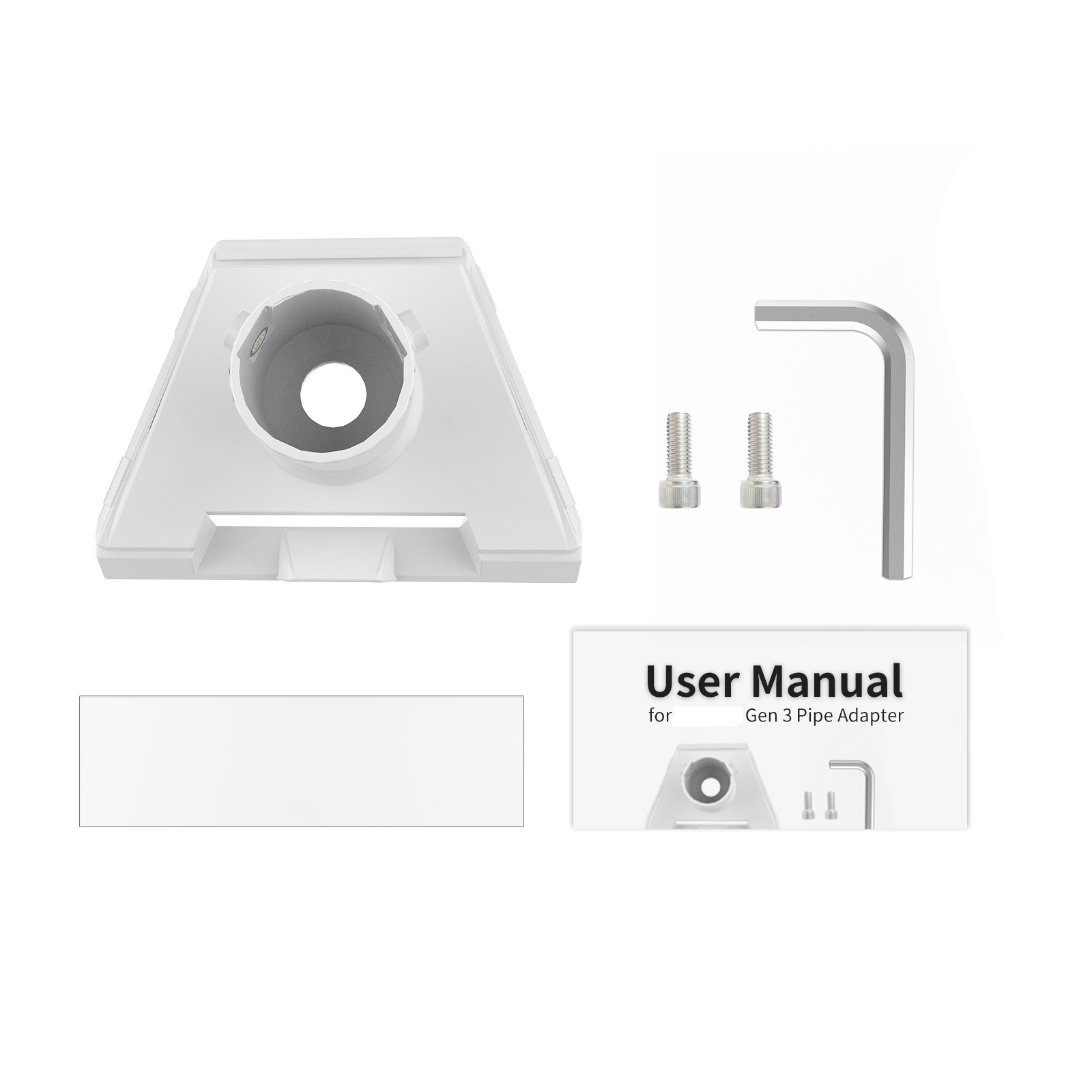 Soporte De Pared Extensible Para Antena Parabólica Starlink | Meses Sin