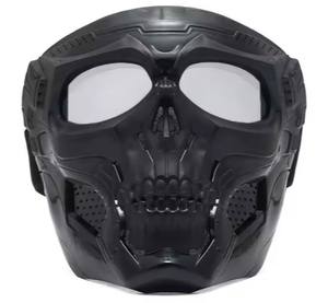 Masque intégral de moto avec verres PC anti-UV et protection contre le vent pour le cyclisme, les sports de plein air, le ski, la pêche, la plage et les fêtes décontractées - Product Image 3