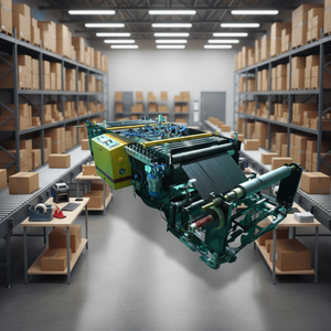 Máquina Automática Industrial para el Procesamiento y Empaquetado de Láminas para Almacenes de Fabricación de Alta Velocidad y Uso en Comercio Electrónico - Product Image 3