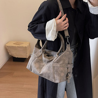 Sac fourre-tout grande capacité automne-hiver 2026 pour femme – Sac à bandoulière décontracté polyvalent pour le shopping, les voyages et l'usage quotidien