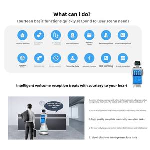 Robot de réception automatique à grand écran de North <span class=keywords><strong>Latitude</strong></span> Gravity pour immeubles de bureaux, écoles, salles d'expositions, expert - Product Image 4