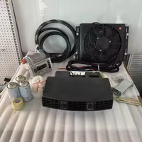 Climatiseur électrique universel sous le tableau de bord, refroidissement 12 volts CC, kit d'unité de climatisation pour voiture, camping-car, camionnette, camion, VTT, pick-up, tracteur