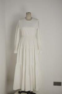 アバヤ女性用イスラム教徒のドレス20235ドバイソリッドカラーJilbab <span class=keywords><strong>Abaya</strong></span>イスラム教徒のドレス - Product Image 6