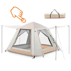 캐나다 휴가 야외 해상 대형 공간 자동 선 스크린 비치 텐트