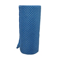 Robuste Mehrzweck-Küchenwischtücher, fusselfrei, umweltfreundlich, aus Polyester+Viskose, Vliesstoff-Wischtuchrollen