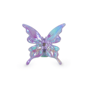 Fermaglio per capelli Angelina Butterfly 10 cm, accessorio per capelli iridescente e colorato alla moda per donna - Product Image 1