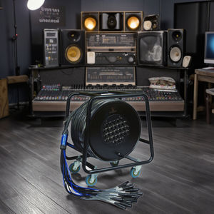 Câble audio multicœur professionnel 16 canaux XLR flexible en cuivre sans oxygène à 99,99 % avec gaine PVC pour utilisation audio, vidéo et haut-parleurs - Product Image 2