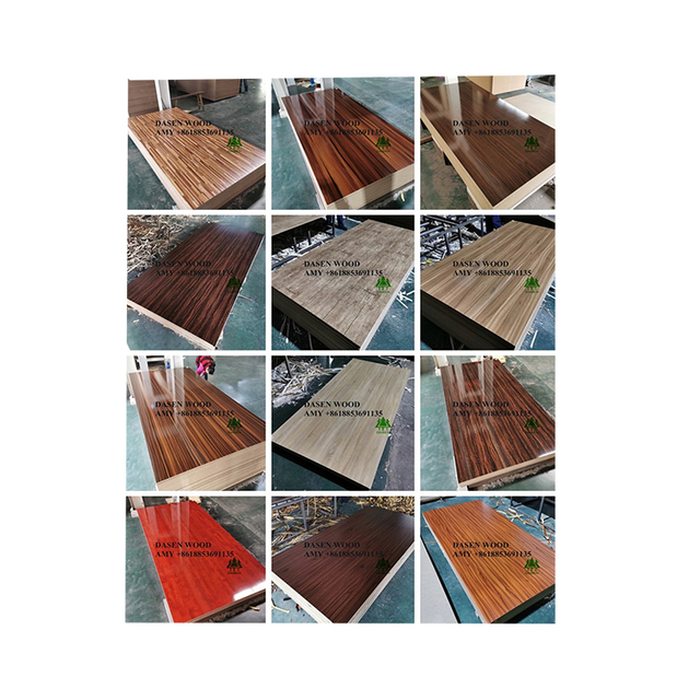 16mm 17mm Hdf Melamine Plywood for Nigeria Market