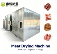 Machine de séchage automatique à air chaud à circulation forcée pour la production de viande séchée, de bœuf, de saucisses, de légumes et de fruits, avec économie d'énergie