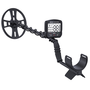 Detector de Metales con Bobina de Búsqueda de 30 cm, Plástico Negro, para Adultos, Búsqueda de Tesoros Subterráneos, Alta Sensibilidad - Product Image 1