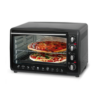 Four électrique multifonctionnel 60L pour la maison, grille-pain, cuisson, torréfaction, économe en énergie 2000W, acier inoxydable, facile à utiliser, cuisine