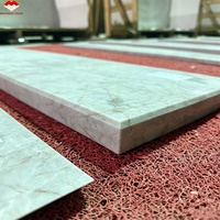 Marbre gris Aidibao poli et imperméable, découpé sur mesure pour les escaliers modernes et les panneaux muraux