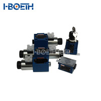Vanne de régulation de débit proportionnelle hydraulique Rexroth série 3FREE avec élément électronique intégré (OBE) et positionnement inductif