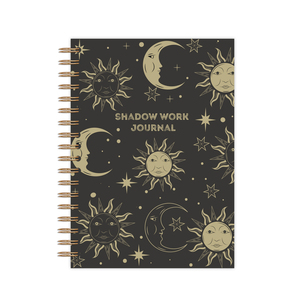 Imprimé personnalisé Manifestation Ombre Journal Sublimation Auto-Guérison Auto-Soin Mindfulness Cahier Planificateur Carton noir dur - Product Image 2