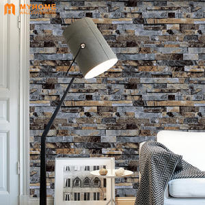 Vendita calda di Lusso di Colore Scuro Damasco Carta Da Parati In Vinile Per Soggiorno - Product Image 3