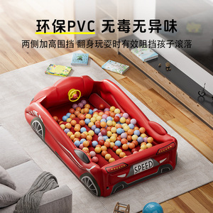 Colchón Inflable Pursuefree con Diseño de Auto de Carreras, Capacidad de Carga de 50 kg, Cama de Juguete para Niños, Interior y Exterior - Product Image 4