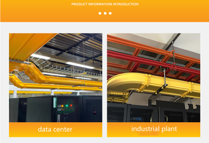 新しいPVC素材の屋外防水ファイバーケーブルウェイで、穴あきトランキングを設置します - Product Image 5