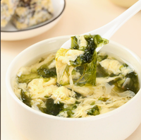 Instant Freeze-Dried Egg Drop Soup Block 8g Ready-to-Eat Fast Cook Meal Replacement Assorted Flavors