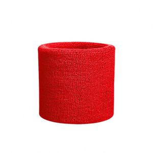 ผ้ารัดข้อมือซับเหงื่อผ้าฝ้ายระบายอากาศได้ดี สีสันสดใส แบบขายส่ง สำหรับวิ่ง แบดมินตัน และกีฬาอื่นๆ - Product Image 4