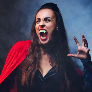Accesorios de Disfraces para Fiesta de Halloween Pafu, Decoración de Halloween, Dentaduras Postizas de Plástico, Dientes de <span class=keywords><strong>Vampiro</strong></span> de Halloween - Product Image 3