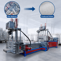 Machine de fabrication de granulés plastiques Machine de recyclage de granulés plastiques PE/PP/PS Machine de pelletisation