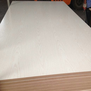 3mm bianco Design moderno melamina laminato <span class=keywords><strong>MDF</strong></span> pannello E1 formaldeide Standard di emissione Shandong fabbrica - Product Image 2