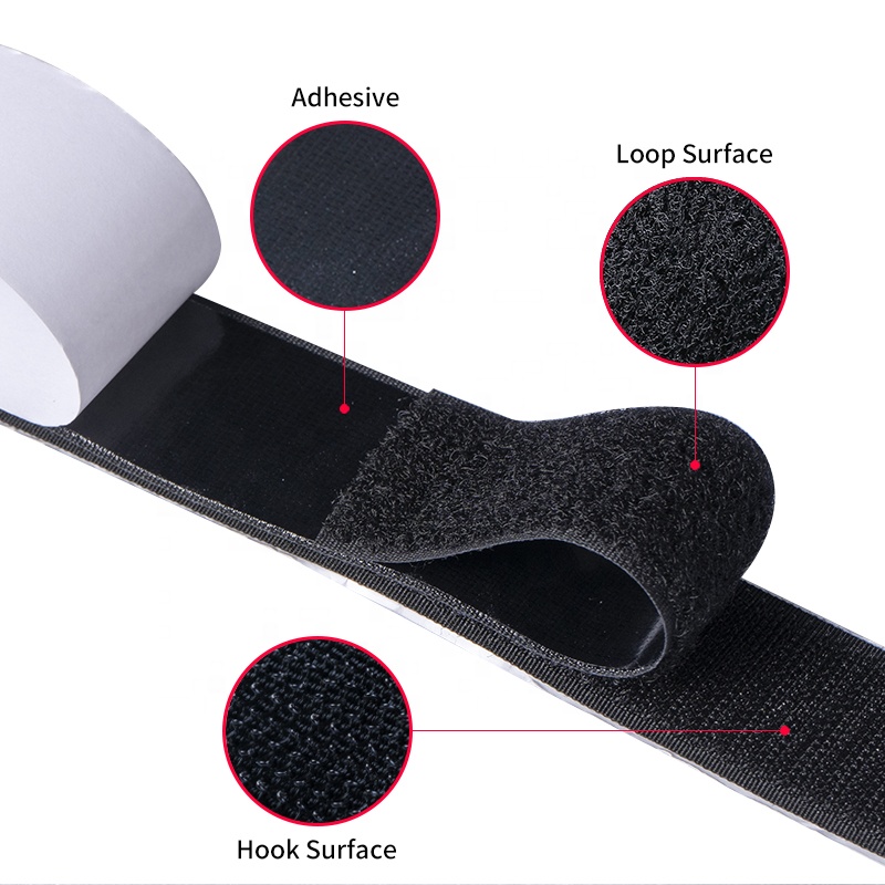 Самоклеящаяся лента с крючком и петлей с принтом от производителя Velcroes